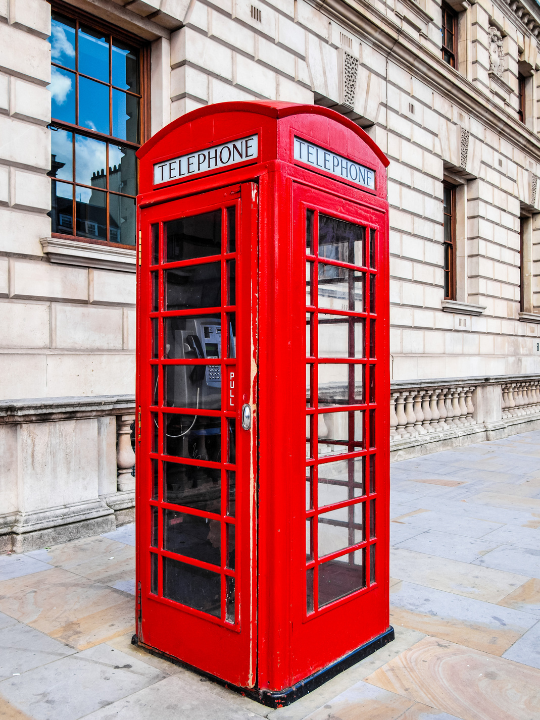 London Telephone Box HDR